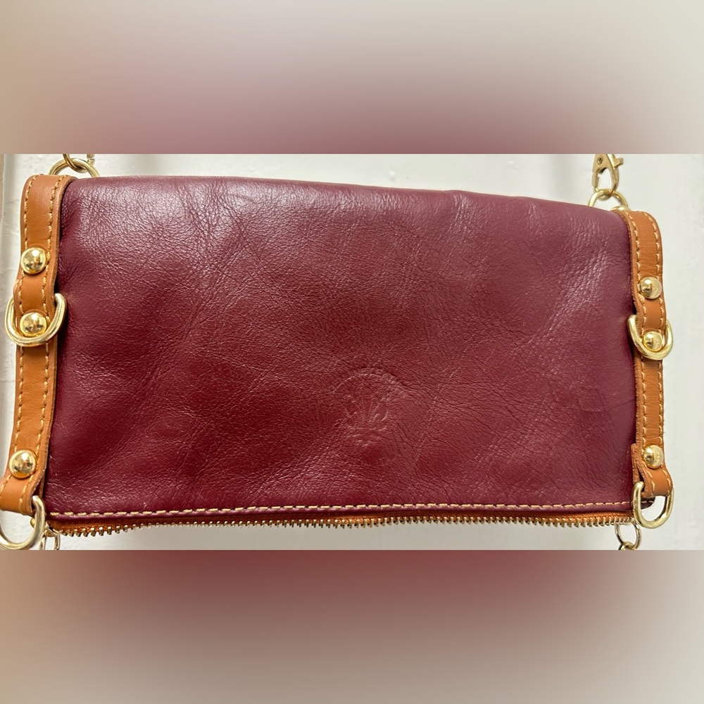 Borse in Pelle leather crossbody with adjustable strap